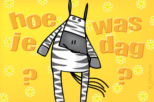 Jij is Lief - kaart: Hoe was je dag?