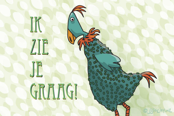 Jij is Lief - kaart: Ik zie je graag!