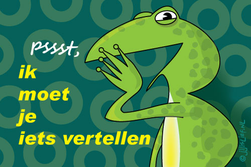 Jij is Lief - kaart: Iets vertellen